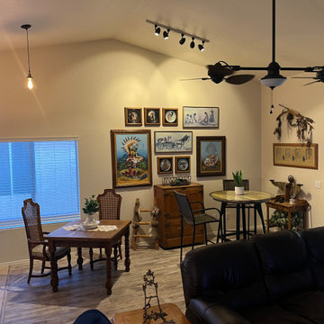 Southwestern Family Room Refresh