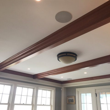 In wall architectural speakers