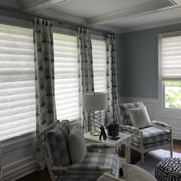 Vignette Tiered Stack by Hunter Douglas - Various rooms in Sea Girt, NJ