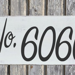 Address Plaques, House Numbers - House Numbers