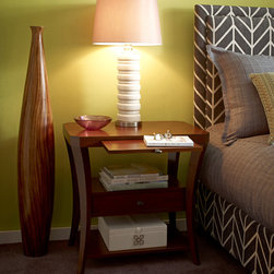 Dimond HGTV Cream Crackle Ceramic Table Lamp - Table Lamps