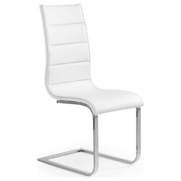 ARINA Dining Chairs Set of 4, White