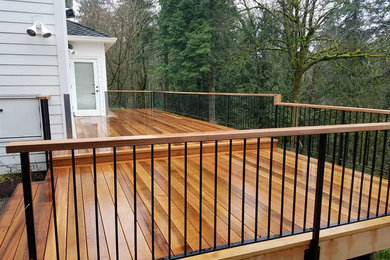 Western Red Cedar Deck