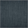 Faux Linen Grommet Room Darkening Curtain Single Panel, Reverie Blue, 50w X 108l