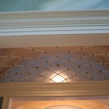 Silver Leaf Vaulted Ceiling