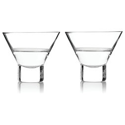 Contemporary Cocktail Glasses by True Brands