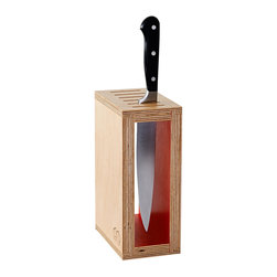 Olith Knife Rack, Cadmium - Knife Storage