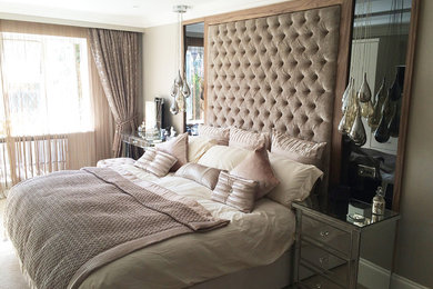 Design ideas for a bedroom in Kent.