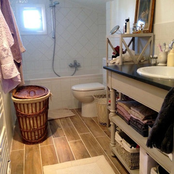 Optimisation d'espace et rénovation d'une salle de bain sous les toits