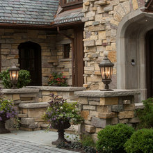 Outside