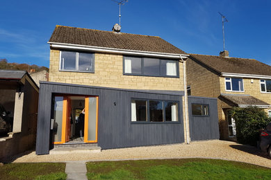 This is an example of a scandi home in Gloucestershire.