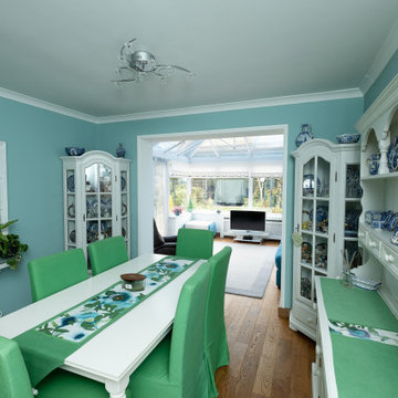 Cottage Style Dining Area and Conservatory with a modern twist - Herts