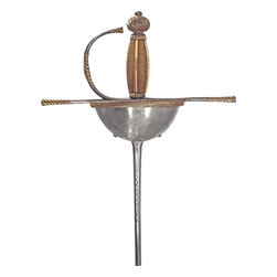A SPANISH CUP HILT RAPIER C.1650 - Home Decor