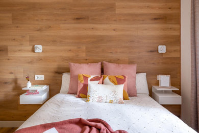 This is an example of a scandinavian bedroom in Bilbao.