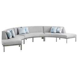 Contemporary Outdoor Loveseats by Lexington Home Brands