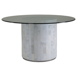 White Iron Marble Tree Trunk Bistro Table Dining Kitchen Round