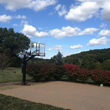 Linda T's Pro Dunk Platinum Basketball System on a 25x56 in Woodstock, VA
