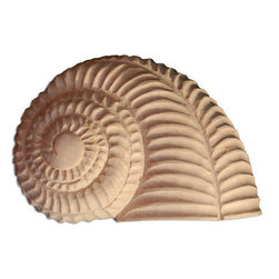 Inviting Home Inc. - Daytona Shell Wood Carving, Cherry, Sh2Ch/Oy2700-2 - Onlays And Appliques