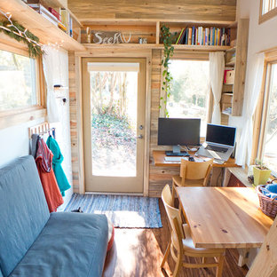 Foto di un piccolo soggiorno contemporaneo