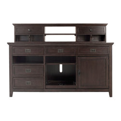 Gage 2-pc. Credenza and Hutch - Desks And Hutches