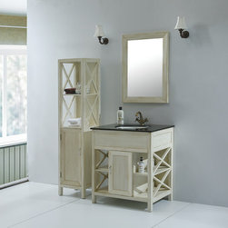 Customize Solid Wood Bathroom Vanity- - Products