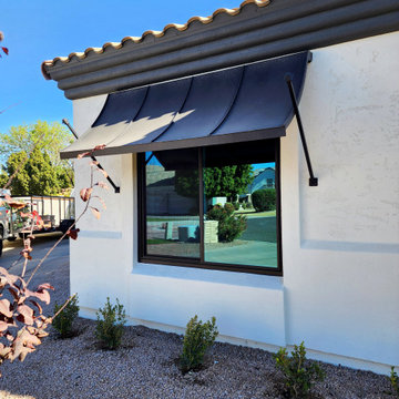 Anlin Black Frame Windows with Low-E 340 Glass