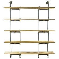 Industrial Bookcases by Furniture Pipeline LLC