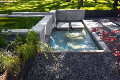 This is an example of a modern landscaping in Austin.