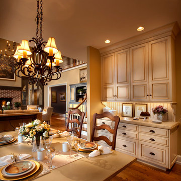 European Traditional Kitchen with French Influence