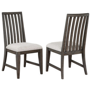Riverdale Side Chair, Black, Set of 2