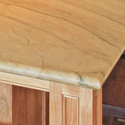 Full Bullnose Edge Profile - Kitchen Countertops