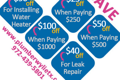 Plumber Wylie TX