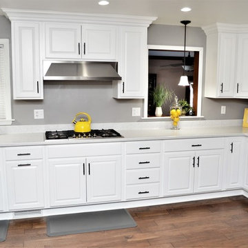 Hebron, IN. Haas Signature Collection, White Maple Kitchen