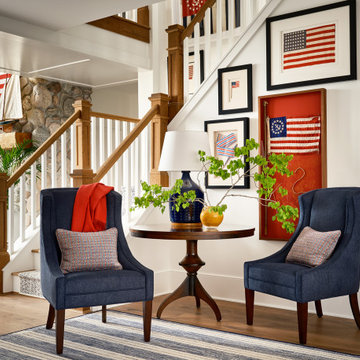 All-American Lake House Entry Way
