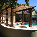 New Orleans Style Courtyard - Traditional - Patio - Jacksonville - by