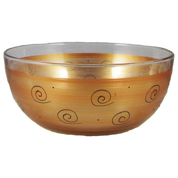 Gold Curl 11" Bowl