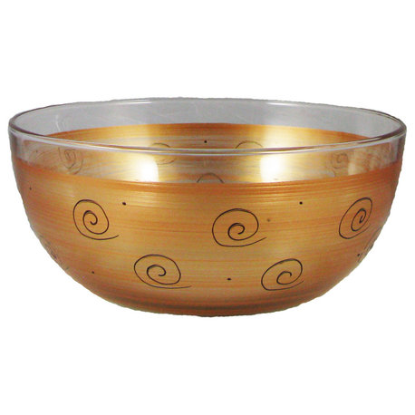 Gold Curl 11" Bowl