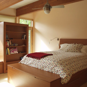 Northern Wisconsin Contemporary Home Custom Trundle Bed