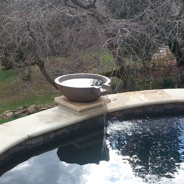 Modern Spa and Water feature
