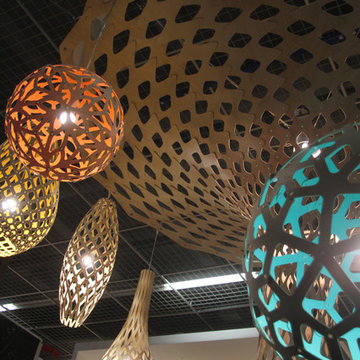 Floral, Coral, Koura, Hinaki, and Nikau Half Pendants