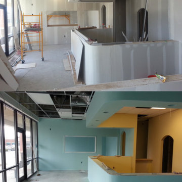 Paint on Reception Area