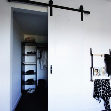 Barn Door In Studio Apartment