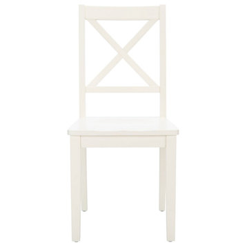 Pixie X Back Dining Chair set of 2 White