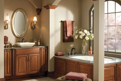 Inspiration for a timeless bathroom remodel in Indianapolis