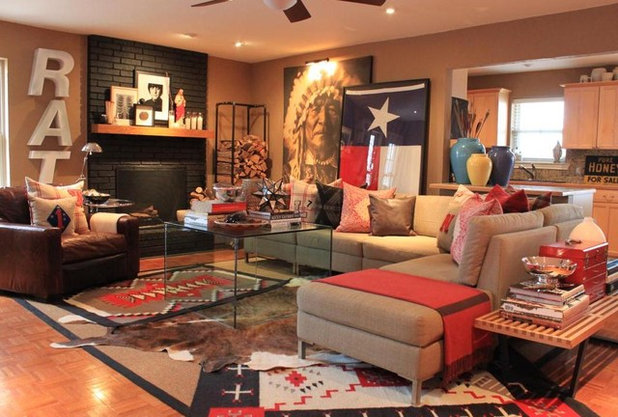 Southwestern Living Room by The Cavender Diary