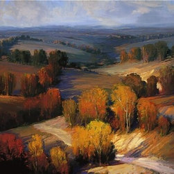 Rolling Hills by A. Pell - Artwork