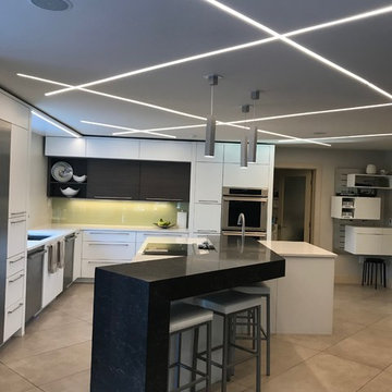 Blue Ash Kitchen Ceiling Lighting Project
