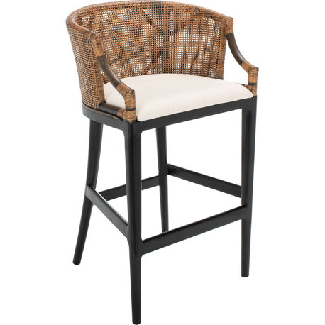 Brando Barstool Brown, Black