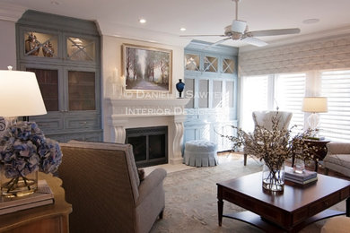 Home design - transitional home design idea in Raleigh