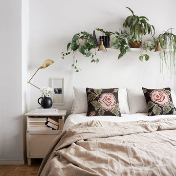 Decoración ecléctica dormitorio